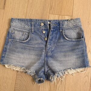 Zara denim short size 02